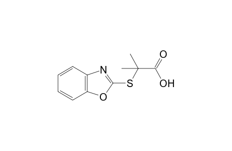 2-(2-benzoxazolylthio)-2-methylpropionic acid