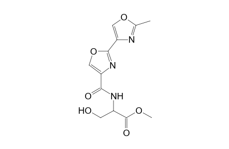 3-Hydroxy-2-[(2'-methyl-2,4'-bi(1,3-oxazolyl)-4-ylcarbonylamino)propionic acid methyl ester