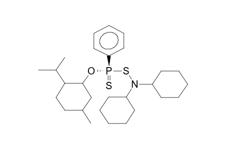 O-(L-MENTYL)-S-DICYCLOHEXYLAMINO-(R)-PHENYLDITHIOPHOSPHONATE