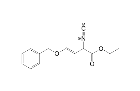 (E)-2-isocyano-4-phenylmethoxy-3-butenoic acid ethyl ester