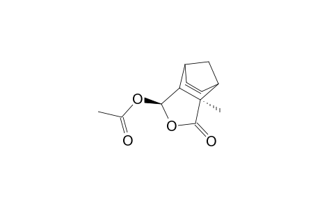 5(R)-Acetoxy-2(R)-methyl-4-oxa-endo-tricyclo[5.2.1.0(2,6)]dec-8-en-3-one