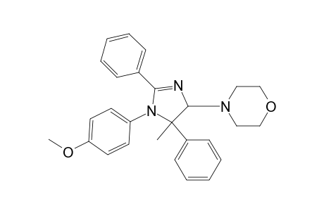 Morpholine, 4-[4,5-dihydro-1-(4-methoxyphenyl)-5-methyl-2,5-diphenyl-1H-imidazol- 4-yl]-