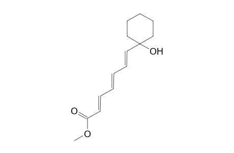 Methyl 7-(1'-hydroxycyclohexyl)hepta-2E,4E,6E-trienoate