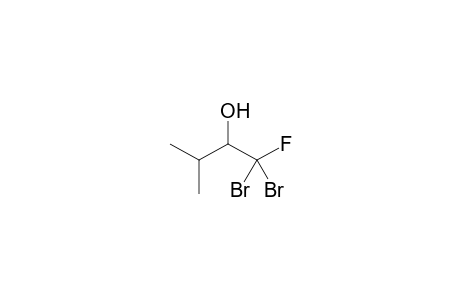 1,1-Dibromo-1-fluoro-3-methyl-2-butanol