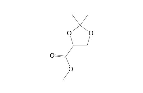 (R)-2,2-DIMETHYL-1,3-DIOXOLANE-4-CARBOXYLIC ACID, METHYL ESTER