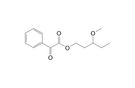 3'-Methoxypentyl phenylglyoxylate