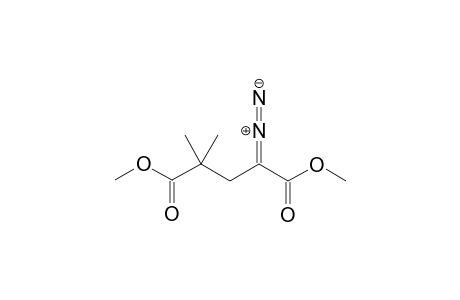 Dimethyl 2-Diazo-4,4-dimethylglutarate
