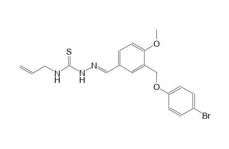 3-[(4-bromophenoxy)methyl]-4-methoxybenzaldehyde N-allylthiosemicarbazone