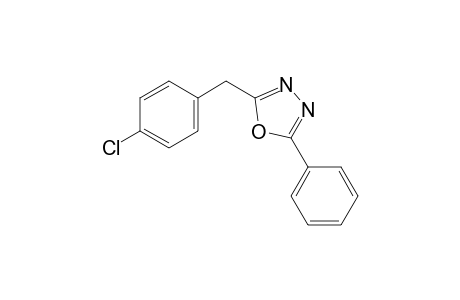 2-(4-Chlorobenzyl)-5-phenyl-1,3,4-oxadiazole
