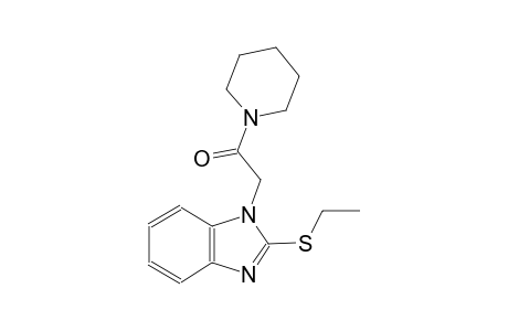 1H-benzimidazole, 2-(ethylthio)-1-[2-oxo-2-(1-piperidinyl)ethyl]-