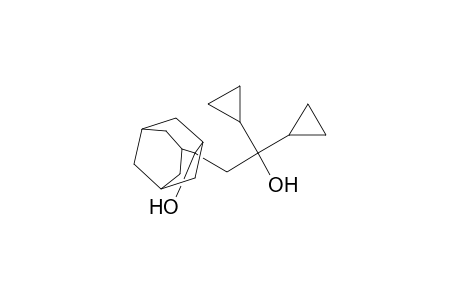 2-(2,2-dicyclopropyl-2-hydroxy-ethyl)adamantan-2-ol