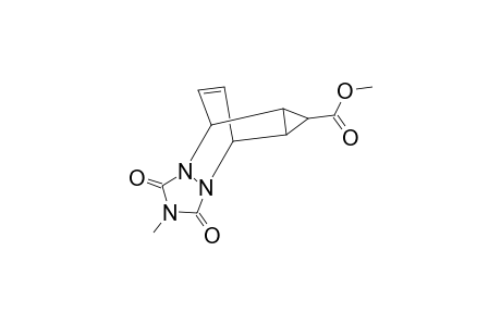 5,7-Etheno-1H,5H-cyclopropa[d][1,2,4]triazolo[1,2-a]pyridazine-6-carboxylic acid, 2,3,5a,6,6a,7-hexahydro-2-methyl-1,3-dioxo-, methyl ester, (5.alpha.,5a.beta.,6.beta.,6a.beta.,7.alpha.)-