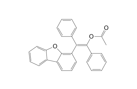 1-Acetoxy-2-(4-dibenzofuranyl)-1,2-diphenylethene