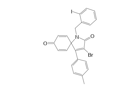 3-Bromo-1-(2-iodobenzyl)-4-p-tolyl-1-azaspiro[4.5]deca-3,6,9-triene-2,8-dione