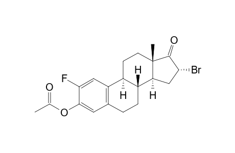 2-Fluoro-16.alpha.-bromo-3-acetoxyestra-1,3,5(10)-trien-17-one