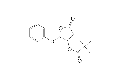 4-(Trimethylacetyloxy)-5-(o-iodophenoxy)-2(5H)-furanone