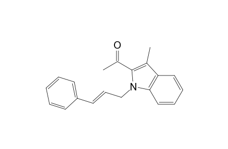 1-(1'-cinnamyl-3'-methylindol-2'-yl)ethanone