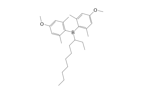 decan-3-yl-bis(4-methoxy-2,6-dimethyl-phenyl)borane