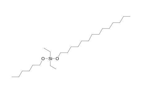 Silane, diethylhexyloxytetradecyloxy-