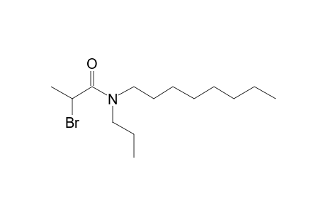 Propionamide, 2-bromo-N-propyl-N-octyl-