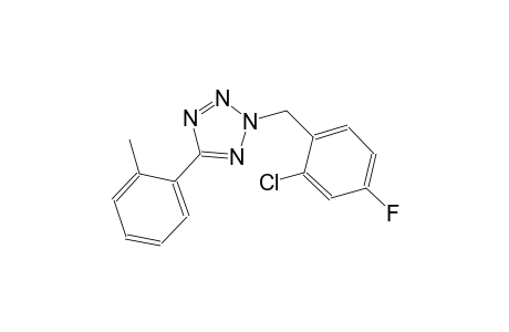 2H-tetrazole, 2-[(2-chloro-4-fluorophenyl)methyl]-5-(2-methylphenyl)-