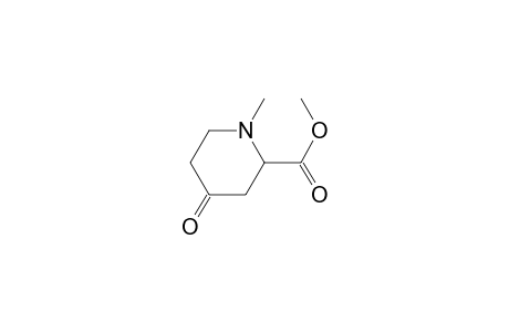 1-methyl-4-oxo-2-piperidinecarboxylic acid methyl ester