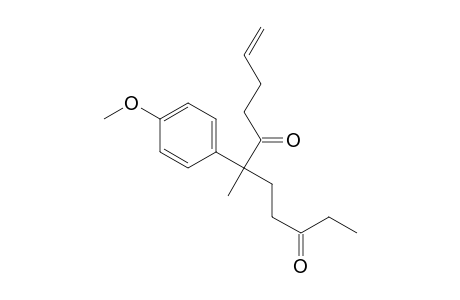 10-Undecene-3,7-dione, 6-(4-methoxyphenyl)-6-methyl-