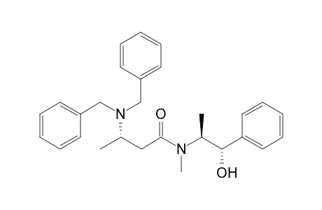 (+)-(1'S,2'S,3S)-3-Dibenzylamino-N-methyl-N-(2'-phenyl-2'-hydroxy-1'-methylethyl)butanamide