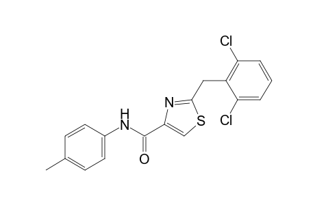 2-(2,6-dichlorobenzyl)-4-thiazolecarboxy-p-toluidide