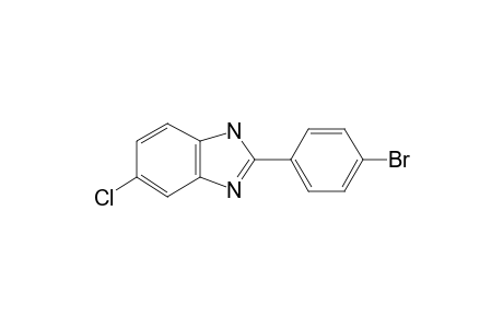 2-[p-Bromophenyl]-5-chlorobenzimidazole