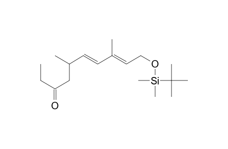 (6E,8E)-10-[tert-butyl(dimethyl)silyl]oxy-5,8-dimethyl-3-deca-6,8-dienone
