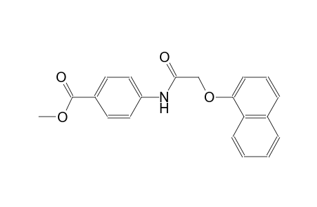benzoic acid, 4-[[(1-naphthalenyloxy)acetyl]amino]-, methyl ester