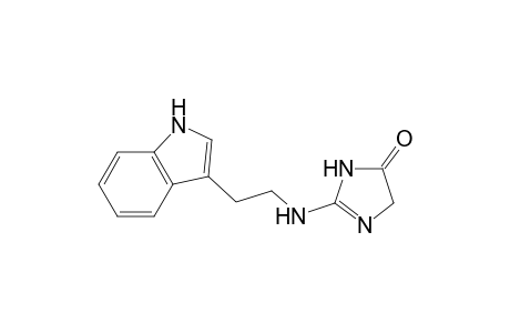 2-[2-(lH-indol-3-yl)-ethylamino]-3,5-dihydroimidazol-4-one