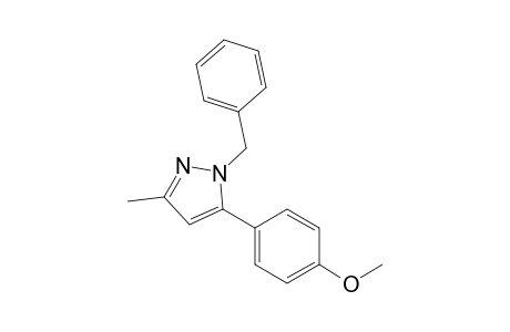 1-benzyl-5-(4-methoxyphenyl)-3-methyl-pyrazole