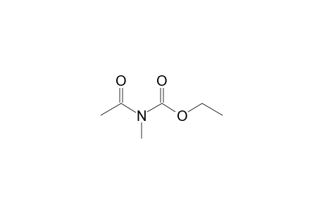 acetylmethylcarbamic acid, ethyl ester
