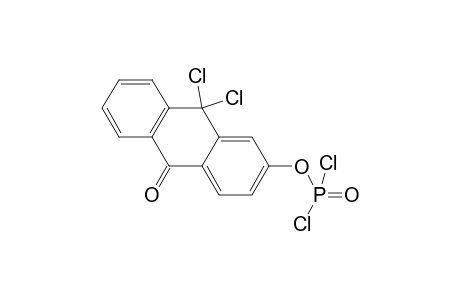 Phosphorodichloridic acid, 9,9-dichloro-9,10-dihydro-10-oxo-1-anthracenyl ester