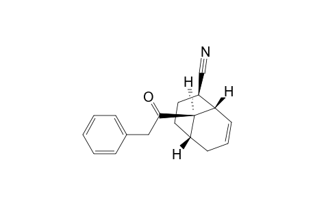 (1S*,2R*,5S*,9R*)-2-Cyano-9-(2-phenyl-1-oxoethyl)bicyclo[3.3.1]non-7-ene
