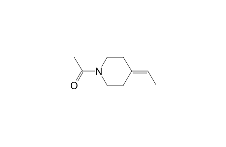 1-(4-Ethylidene-1-piperidinyl)ethanone