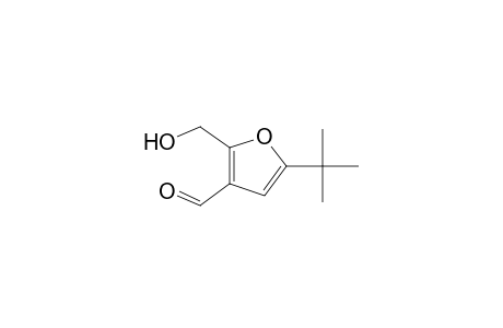 5-tert-Butyl-2-(hydroxymethyl)-3-furancarboxaldehyde