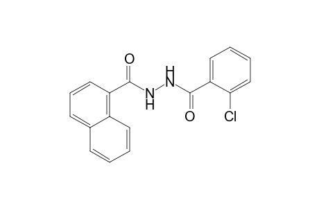 1-(o-chlorobenzoyl)-2-(1-naphthoyl)hydrazine