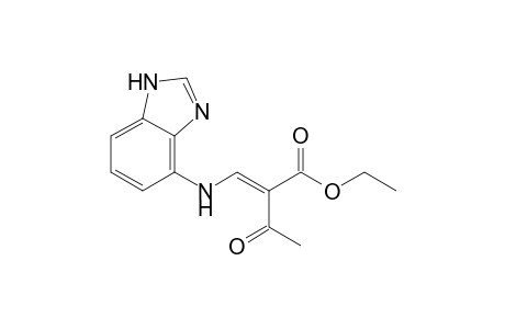 4-[(3'-Oxo-2'-{ethoxycarbonyl}but-1'-enyl)amino]-1H-(1,3)-benzodiazole