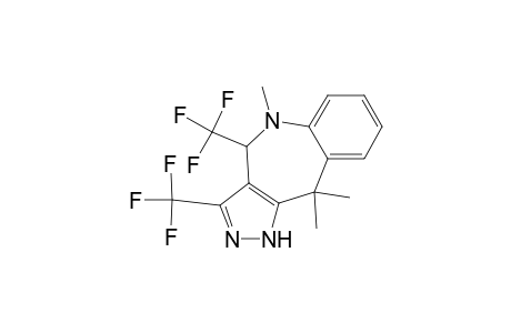 Pyrazolo[4,3-c][1]benzazepine, 1,4,5,10-tetrahydro-5,10,10-trimethyl-3,4-bis(trifluoromethyl)-