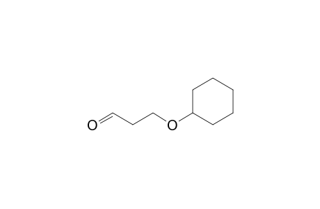 3-Cyclohexyloxy-propanal