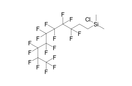 chloro-(3,3,4,4,5,5,6,6,7,7,8,8,9,9,10,10,10-heptadecafluorodecyl)-dimethyl-silane