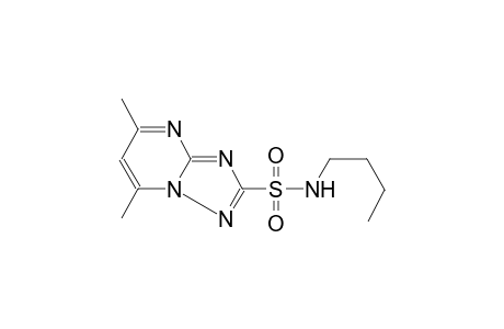 n-Butyl-5,7-dimethyl[1,2,4]triazolo[1,5-a]pyrimidine-2-sulfonamide