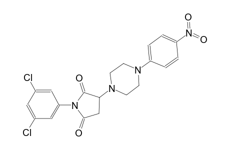 1-(3,5-dichlorophenyl)-3-[4-(4-nitrophenyl)-1-piperazinyl]-2,5-pyrrolidinedione