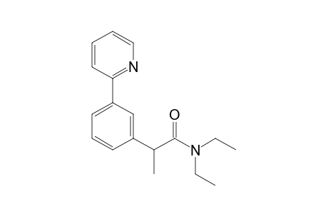 N,N-Diethyl-2-(3-(pyridin-2-yl)phenyl)propanamide