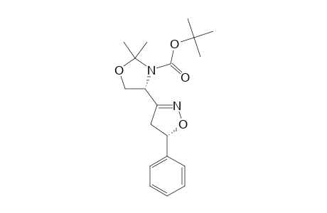(5S,4'R)-5-PHENYL-3-(3'-tert-BUTOXYCARBONYL-2,2'-DIMETHYLOXAZOLIDINE-4'-YL)-4,5-DIHYDROISOOXAZOLE