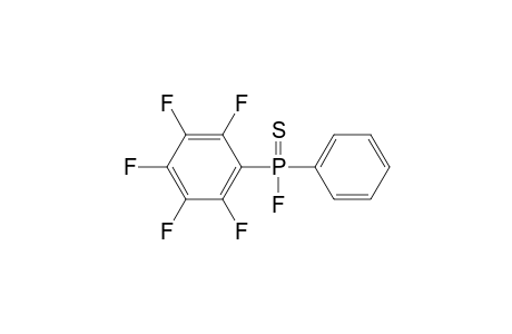Phosphinothioic fluoride, (pentafluorophenyl)phenyl-