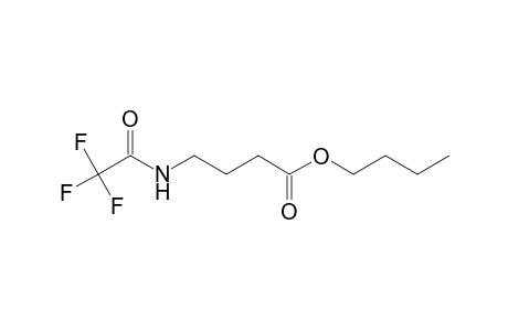 Butanoic acid, 4-[(trifluoroacetyl)amino]-, butyl ester